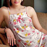 Sheer Satin Nightwear