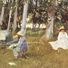Monet Painting by Sargent