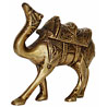 Ornamented Brass Camel