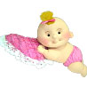 Crawling Baby with Pillow